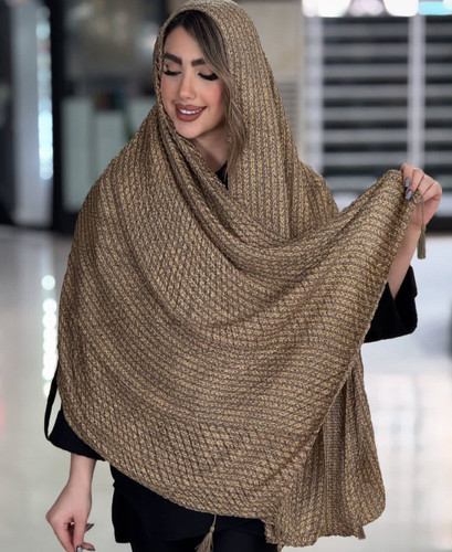 شال سوپرنخ منگوله دار