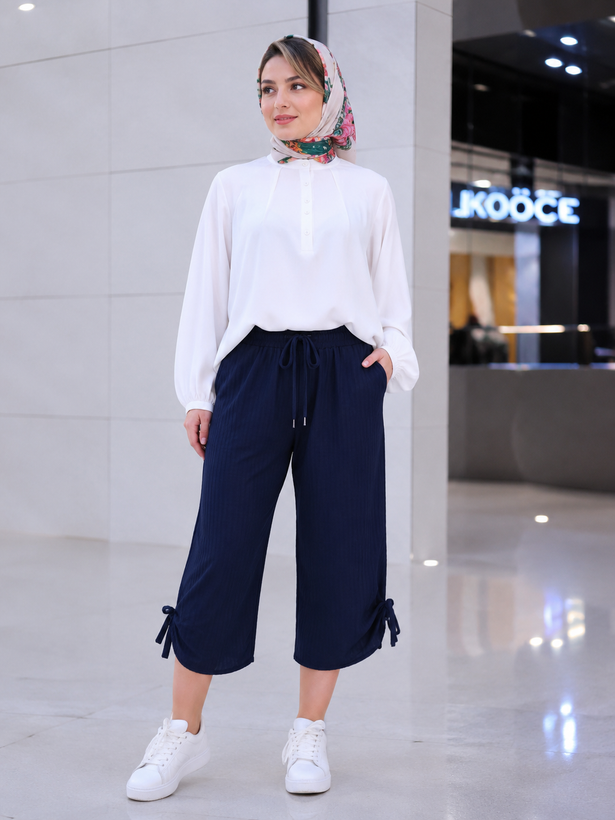 شلوارک زنانه نخی کرکره ای اعلا