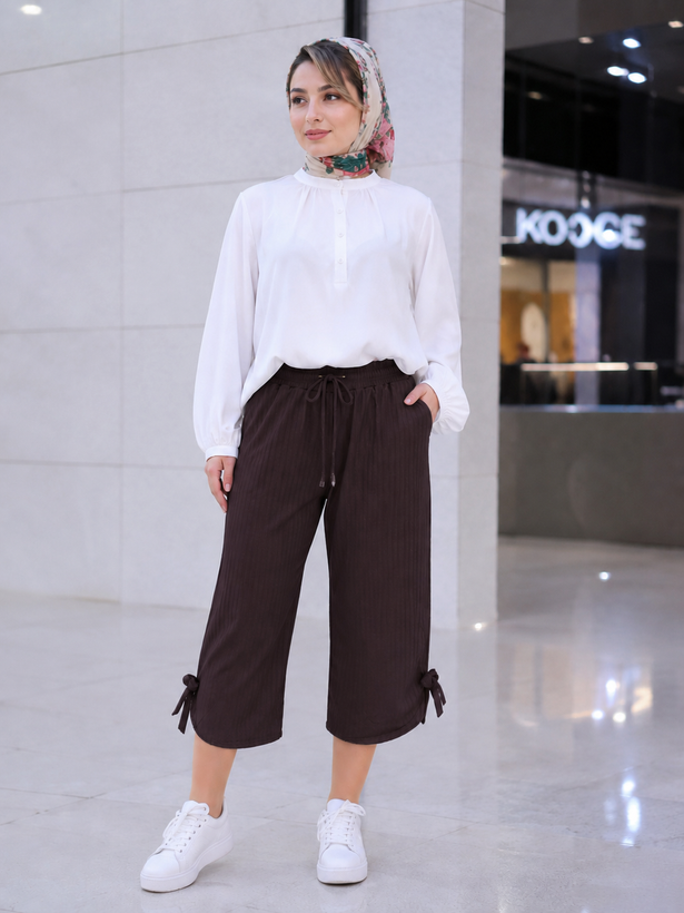 شلوارک زنانه نخی کرکره ای اعلا